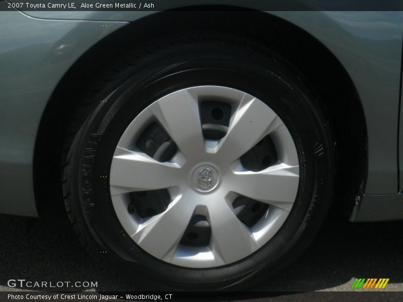Aloe Green Metallic / Ash 2007 Toyota Camry LE