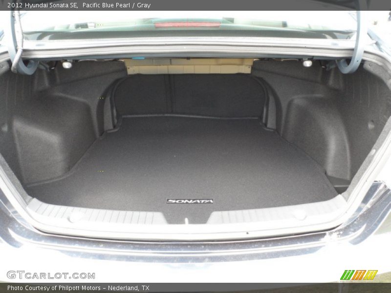  2012 Sonata SE Trunk