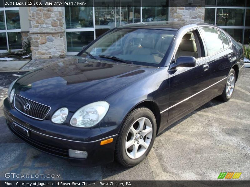 Blue Onyx Pearl / Ivory 2001 Lexus GS 300