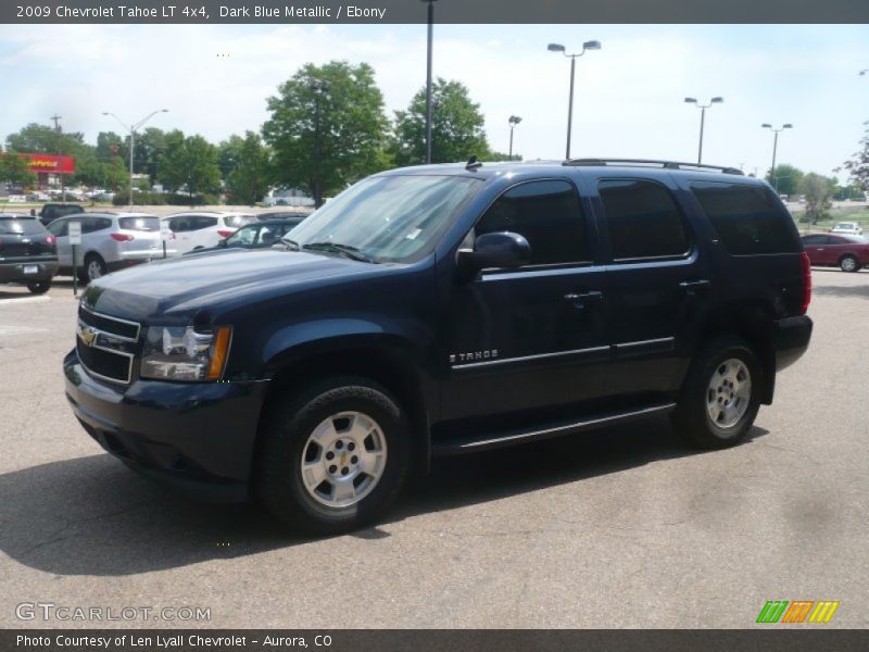 Dark Blue Metallic / Ebony 2009 Chevrolet Tahoe LT 4x4