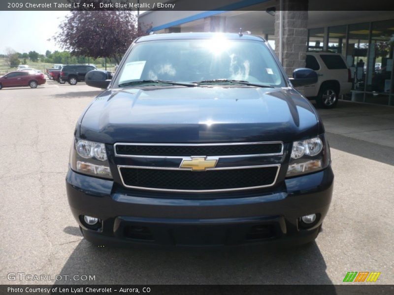 Dark Blue Metallic / Ebony 2009 Chevrolet Tahoe LT 4x4