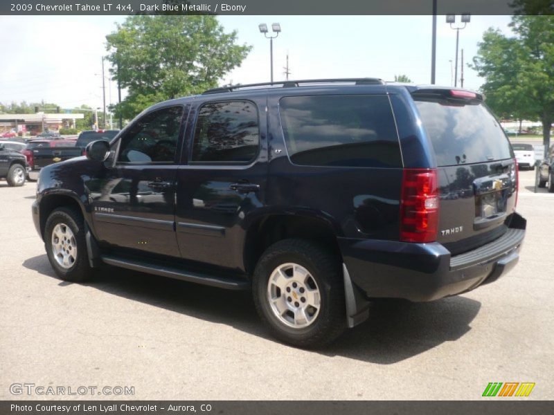 Dark Blue Metallic / Ebony 2009 Chevrolet Tahoe LT 4x4