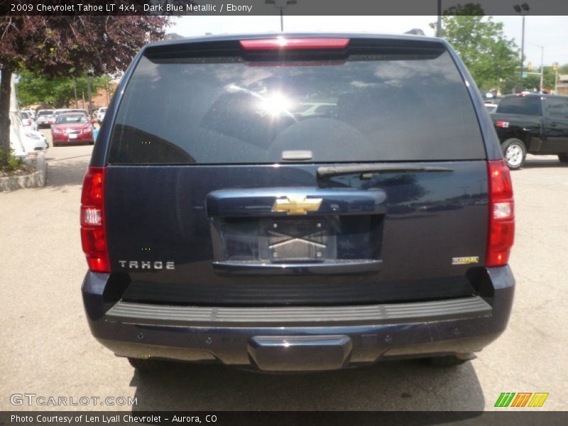 Dark Blue Metallic / Ebony 2009 Chevrolet Tahoe LT 4x4