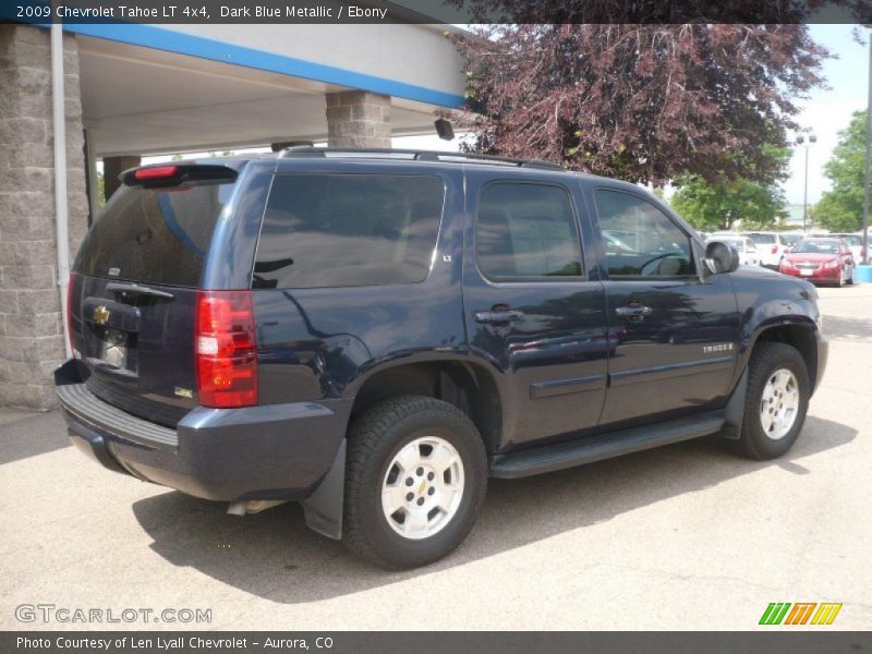 Dark Blue Metallic / Ebony 2009 Chevrolet Tahoe LT 4x4