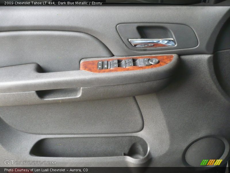 Dark Blue Metallic / Ebony 2009 Chevrolet Tahoe LT 4x4