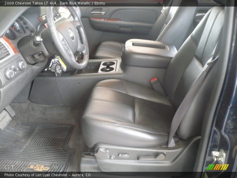 Dark Blue Metallic / Ebony 2009 Chevrolet Tahoe LT 4x4