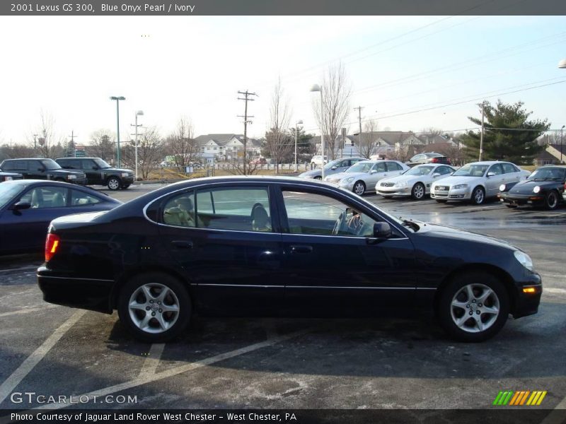 Blue Onyx Pearl / Ivory 2001 Lexus GS 300