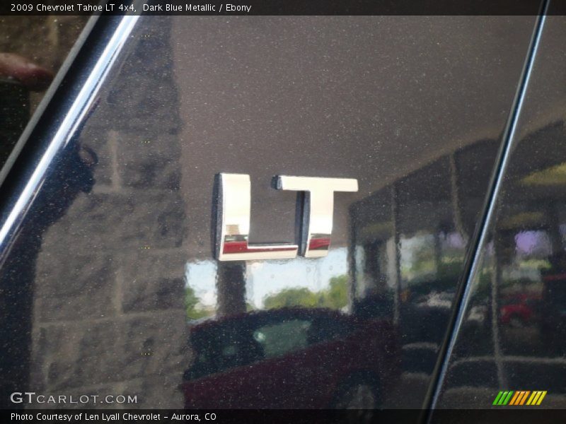 Dark Blue Metallic / Ebony 2009 Chevrolet Tahoe LT 4x4