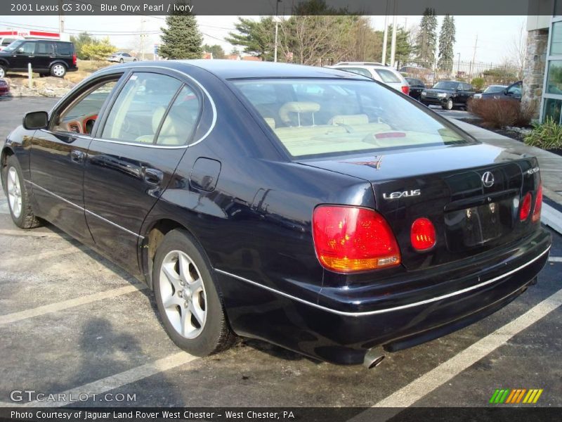 Blue Onyx Pearl / Ivory 2001 Lexus GS 300