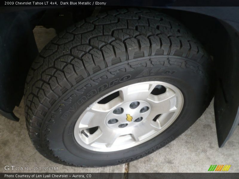 Dark Blue Metallic / Ebony 2009 Chevrolet Tahoe LT 4x4
