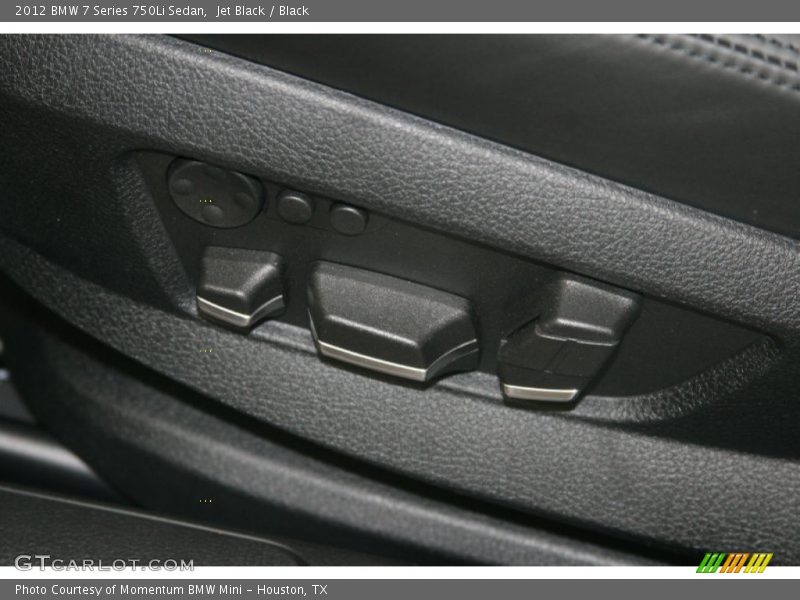 Jet Black / Black 2012 BMW 7 Series 750Li Sedan