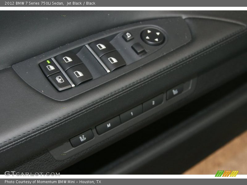 Jet Black / Black 2012 BMW 7 Series 750Li Sedan