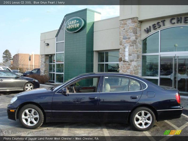 Blue Onyx Pearl / Ivory 2001 Lexus GS 300