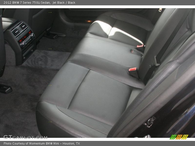 Jet Black / Black 2012 BMW 7 Series 750Li Sedan