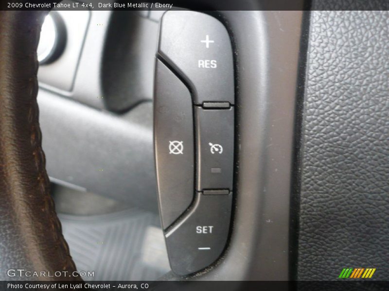 Dark Blue Metallic / Ebony 2009 Chevrolet Tahoe LT 4x4