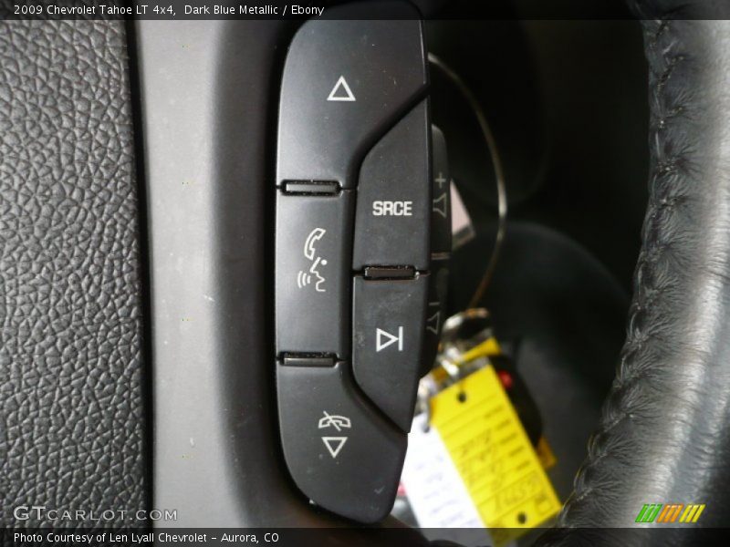 Dark Blue Metallic / Ebony 2009 Chevrolet Tahoe LT 4x4