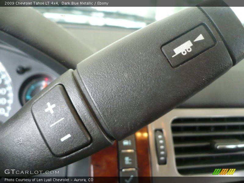 Dark Blue Metallic / Ebony 2009 Chevrolet Tahoe LT 4x4
