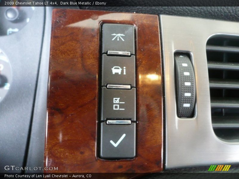 Dark Blue Metallic / Ebony 2009 Chevrolet Tahoe LT 4x4