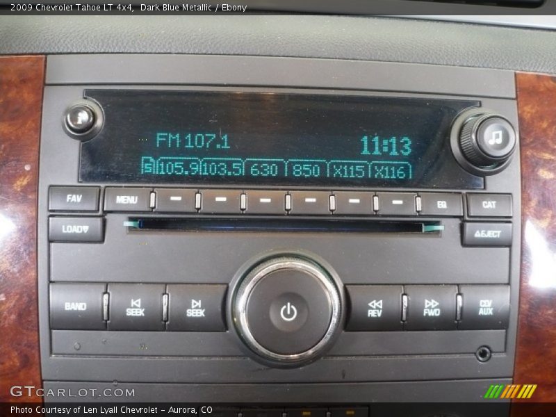Dark Blue Metallic / Ebony 2009 Chevrolet Tahoe LT 4x4