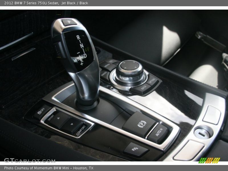 Jet Black / Black 2012 BMW 7 Series 750Li Sedan