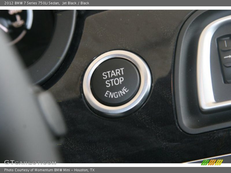 Jet Black / Black 2012 BMW 7 Series 750Li Sedan
