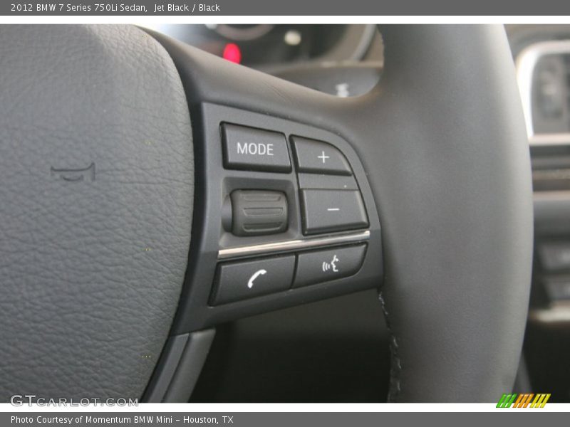 Jet Black / Black 2012 BMW 7 Series 750Li Sedan