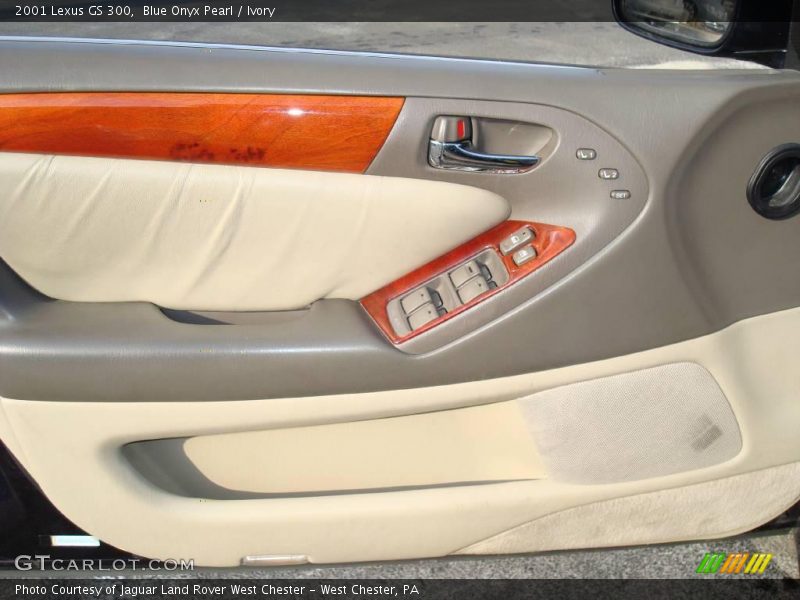 Blue Onyx Pearl / Ivory 2001 Lexus GS 300