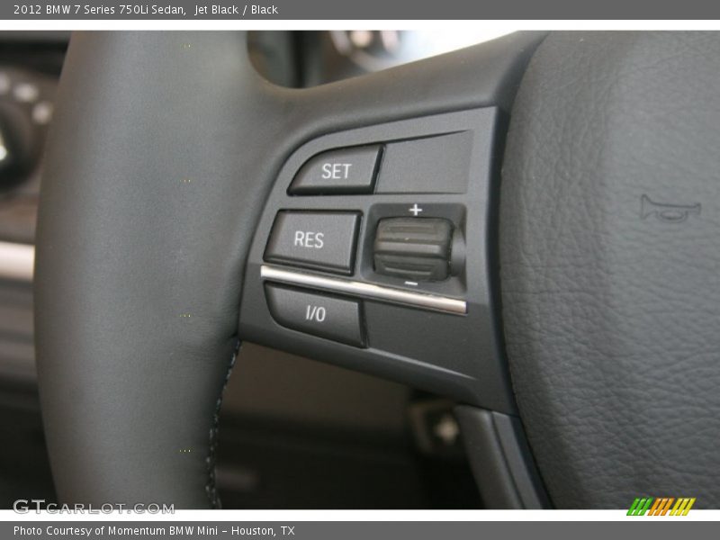 Jet Black / Black 2012 BMW 7 Series 750Li Sedan