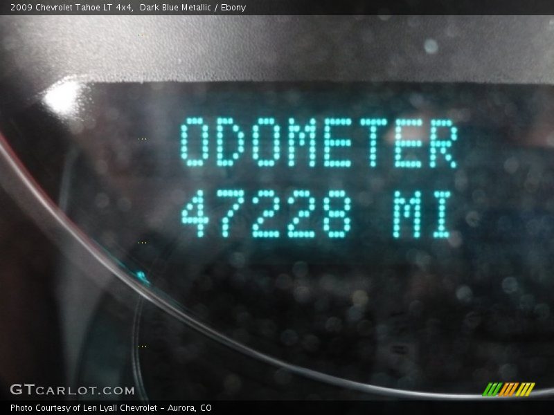 Dark Blue Metallic / Ebony 2009 Chevrolet Tahoe LT 4x4