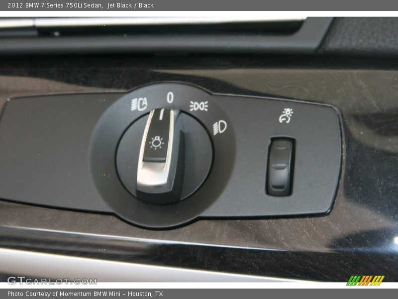 Jet Black / Black 2012 BMW 7 Series 750Li Sedan