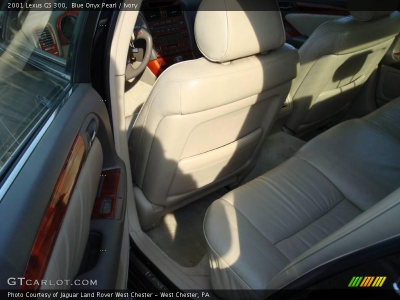 Blue Onyx Pearl / Ivory 2001 Lexus GS 300