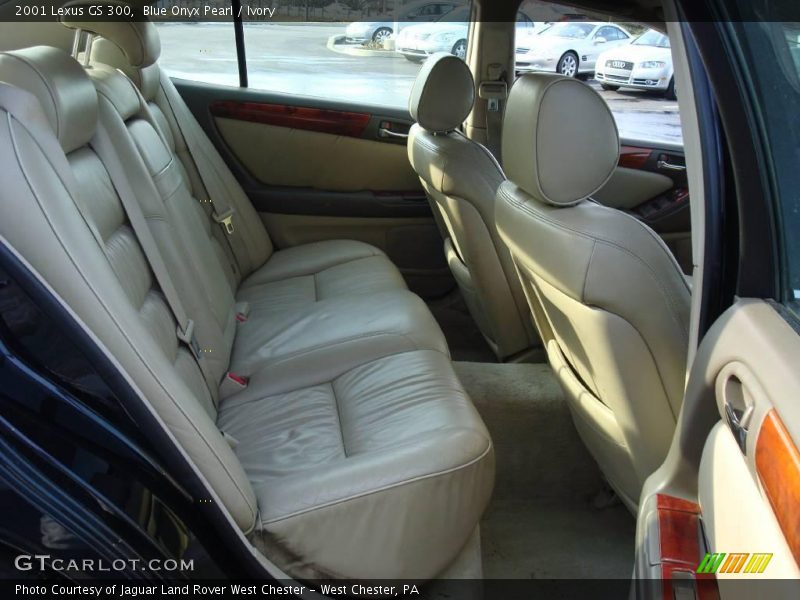Blue Onyx Pearl / Ivory 2001 Lexus GS 300
