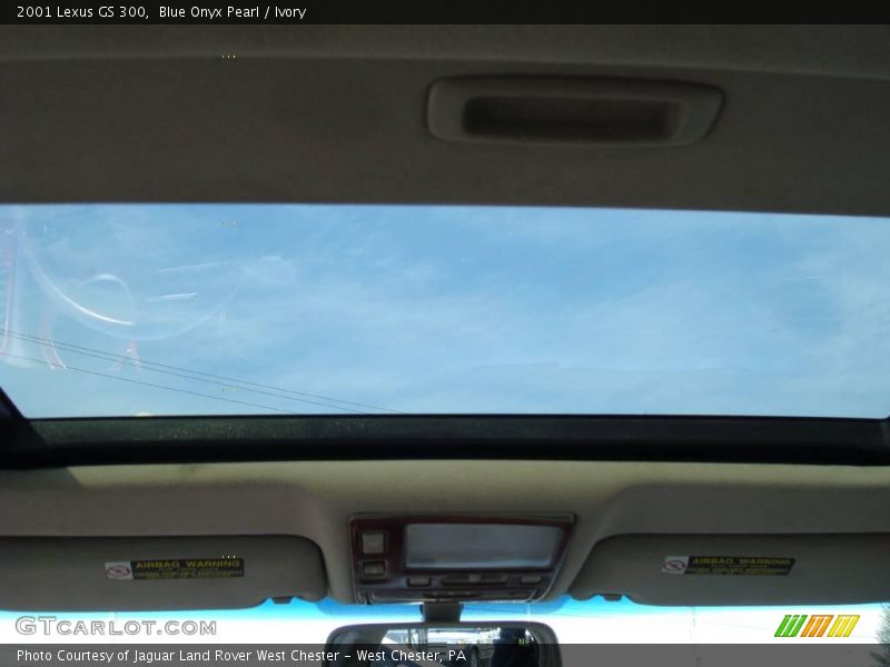 Blue Onyx Pearl / Ivory 2001 Lexus GS 300
