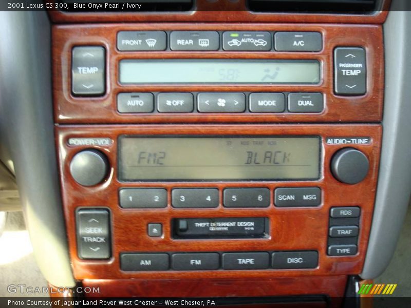 Blue Onyx Pearl / Ivory 2001 Lexus GS 300
