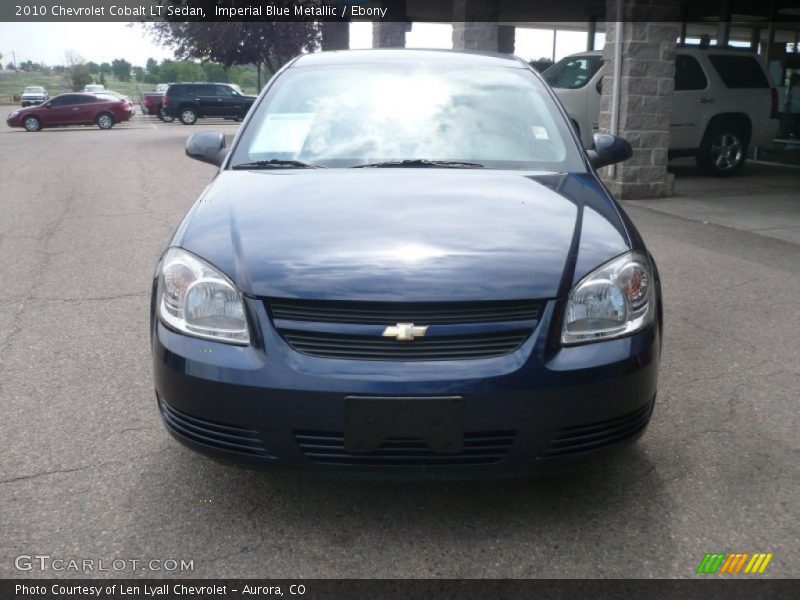 Imperial Blue Metallic / Ebony 2010 Chevrolet Cobalt LT Sedan