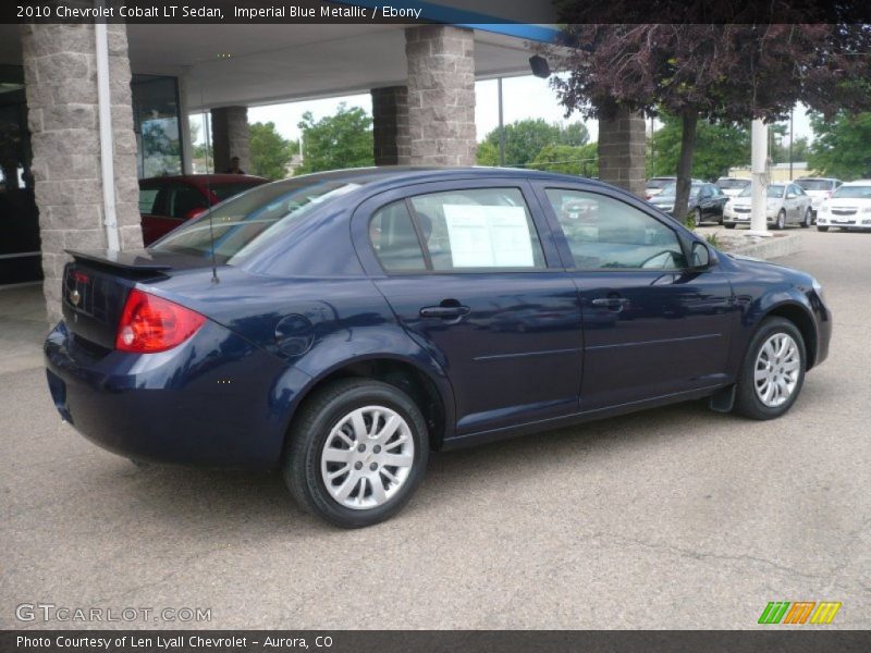 Imperial Blue Metallic / Ebony 2010 Chevrolet Cobalt LT Sedan