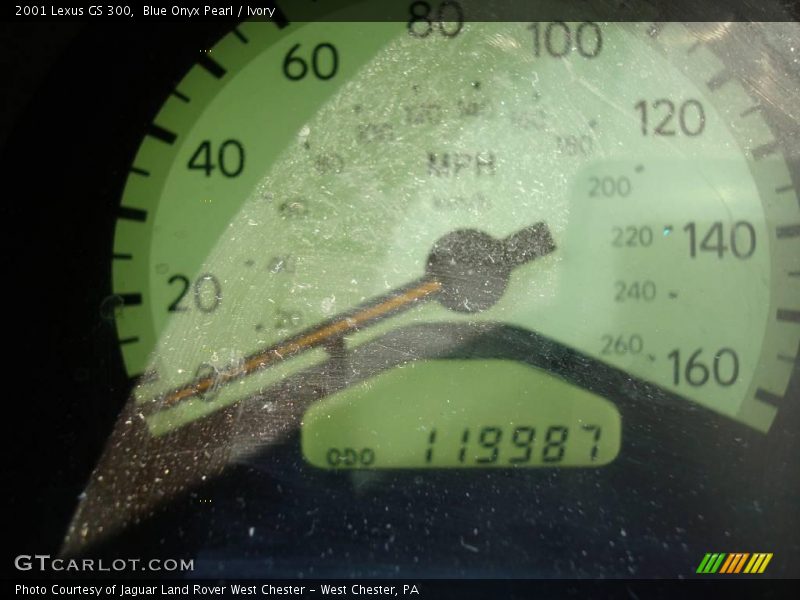 Blue Onyx Pearl / Ivory 2001 Lexus GS 300
