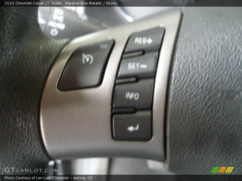 Imperial Blue Metallic / Ebony 2010 Chevrolet Cobalt LT Sedan
