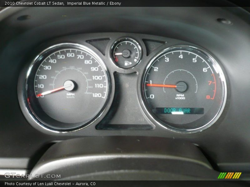 Imperial Blue Metallic / Ebony 2010 Chevrolet Cobalt LT Sedan