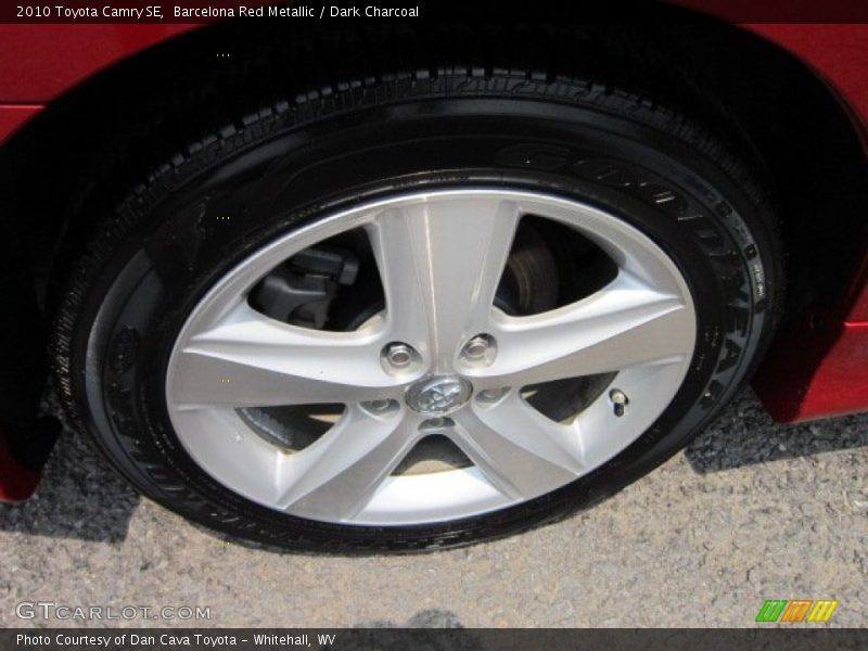 Barcelona Red Metallic / Dark Charcoal 2010 Toyota Camry SE