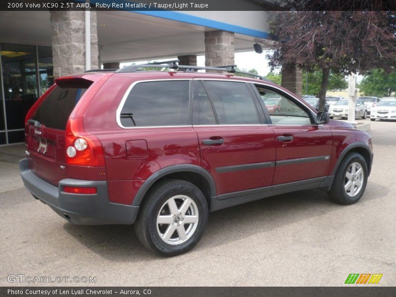 Ruby Red Metallic / Taupe/Light Taupe 2006 Volvo XC90 2.5T AWD