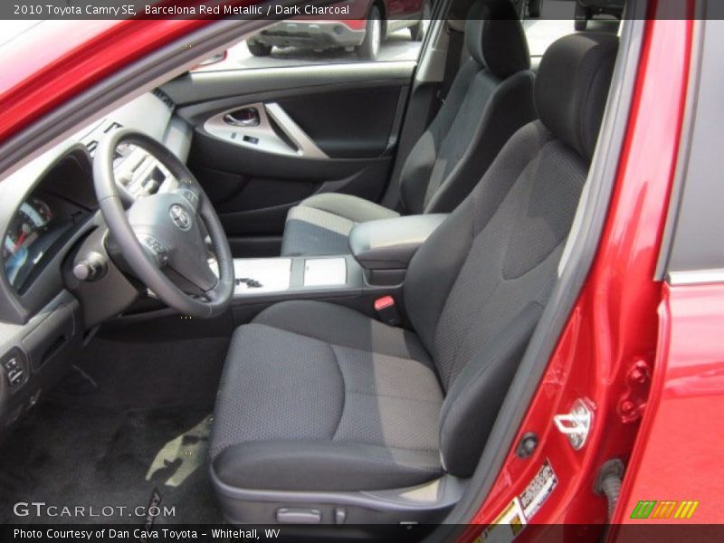 Barcelona Red Metallic / Dark Charcoal 2010 Toyota Camry SE