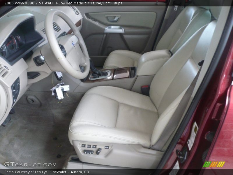Ruby Red Metallic / Taupe/Light Taupe 2006 Volvo XC90 2.5T AWD