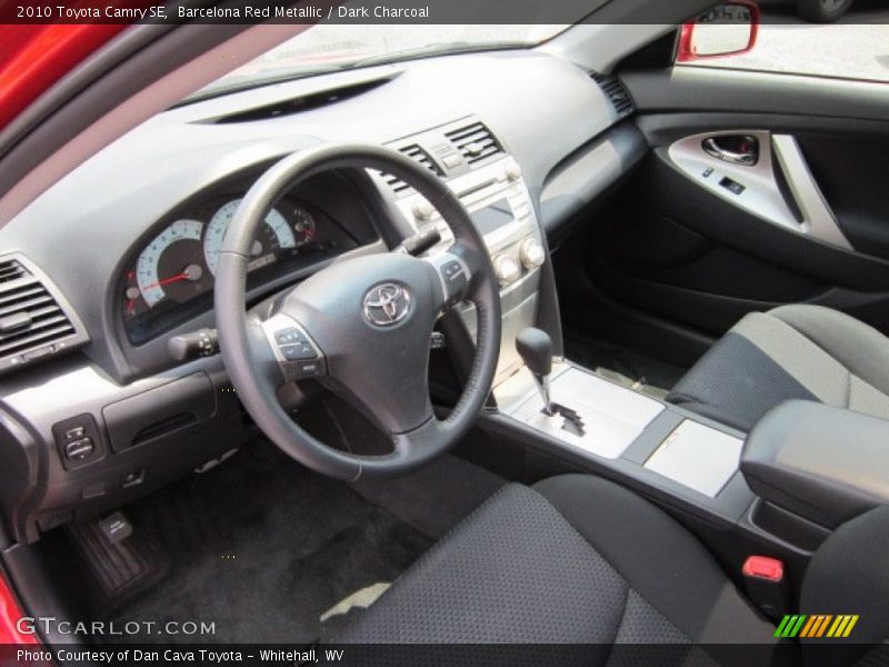 Barcelona Red Metallic / Dark Charcoal 2010 Toyota Camry SE