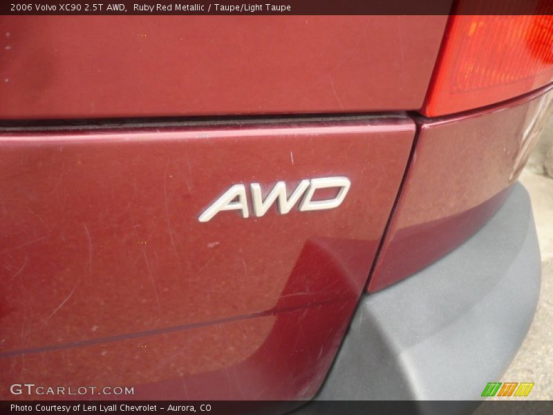 Ruby Red Metallic / Taupe/Light Taupe 2006 Volvo XC90 2.5T AWD