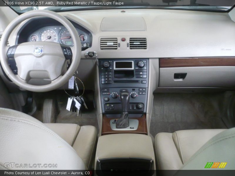 Ruby Red Metallic / Taupe/Light Taupe 2006 Volvo XC90 2.5T AWD