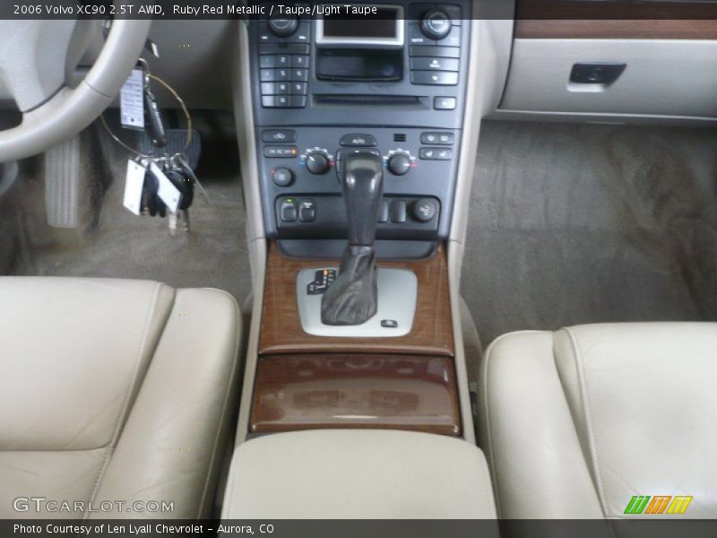 Ruby Red Metallic / Taupe/Light Taupe 2006 Volvo XC90 2.5T AWD