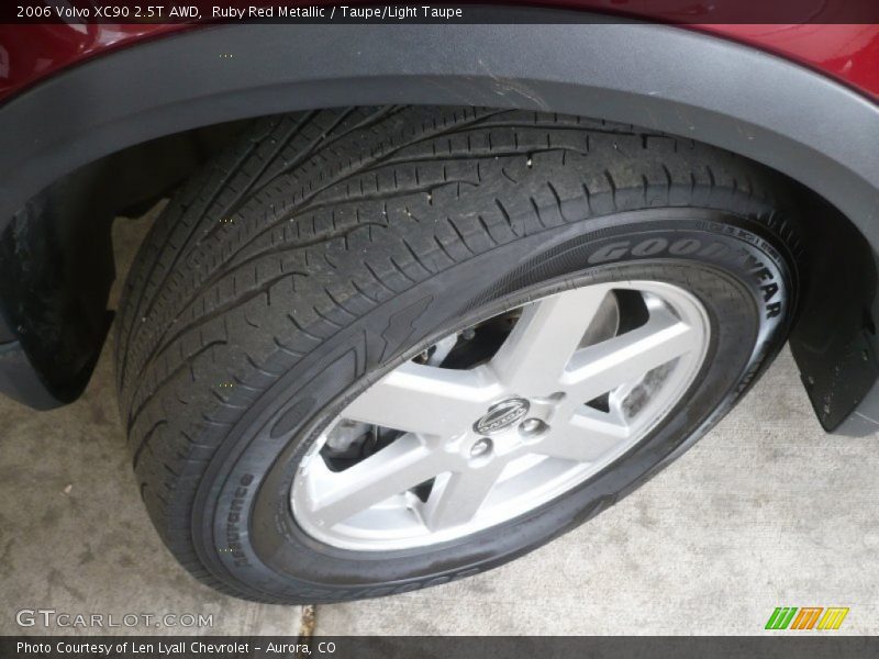 Ruby Red Metallic / Taupe/Light Taupe 2006 Volvo XC90 2.5T AWD