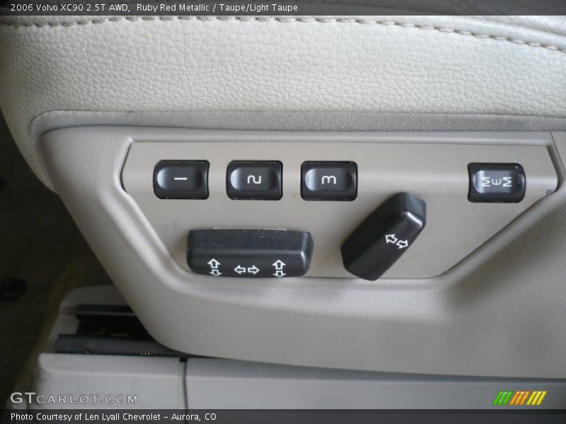Ruby Red Metallic / Taupe/Light Taupe 2006 Volvo XC90 2.5T AWD
