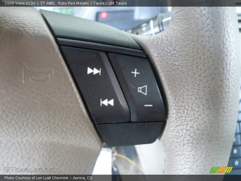 Ruby Red Metallic / Taupe/Light Taupe 2006 Volvo XC90 2.5T AWD
